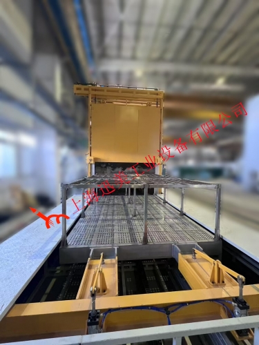 大型齒輪調質臺車爐